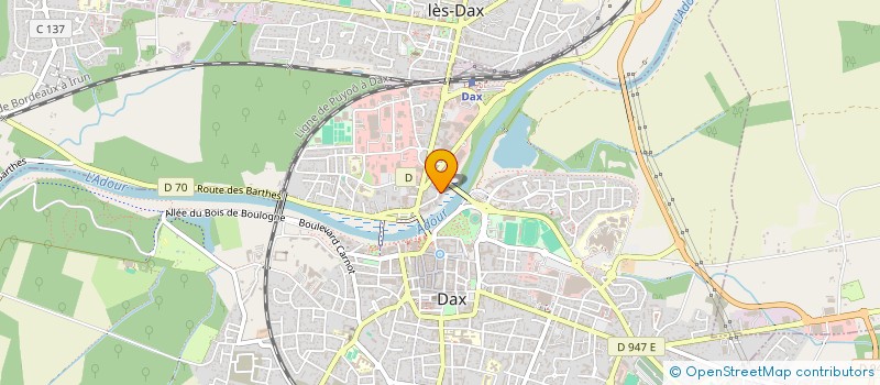 localisation de l'entreprise MONSIEUR FLORIAN LAFITTE à DAX