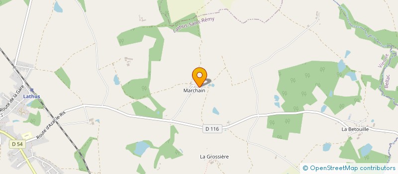 localisation de l'entreprise MONSIEUR FLORIAN LAFITTE  LATHUS-SAINT-REMY