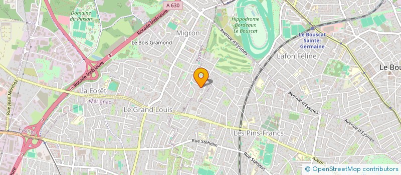 localisation de l'entreprise MONSIEUR FLORIAN LAFORCE  EYSINES