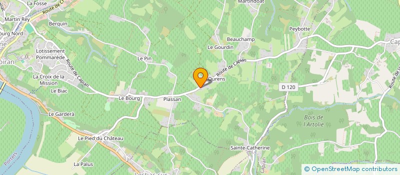 localisation de l'entreprise MONSIEUR FLORIAN LAFORET  LANGOIRAN