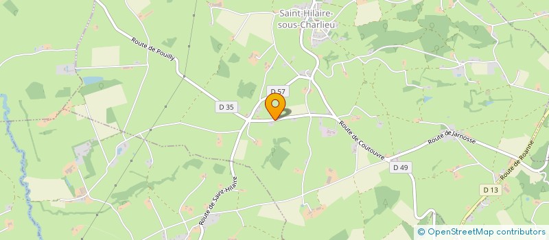 localisation de l'entreprise MONSIEUR FLORIAN LAGOUTTE  IGUERANDE