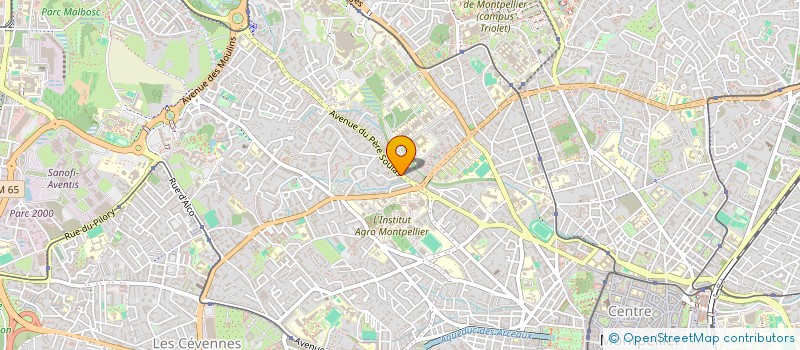 localisation de l'entreprise MONSIEUR FLORIAN LAGUIONIE  MONTPELLIER