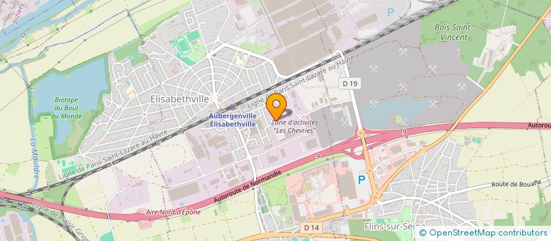 localisation de l'entreprise MONSIEUR FLORIAN LAIGLE  AUBERGENVILLE