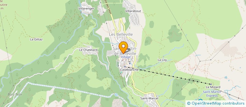 localisation de l'entreprise MONSIEUR FLORIAN LAISSUS à LES BELLEVILLE