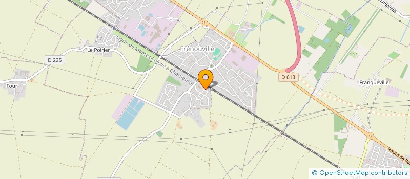 localisation de l'entreprise MONSIEUR FLORIAN LAMARE  FRENOUVILLE