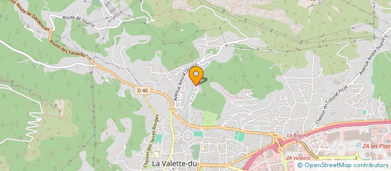 localisation de l'entreprise MONSIEUR FLORIAN LAMASSE à LA VALETTE-DU-VAR