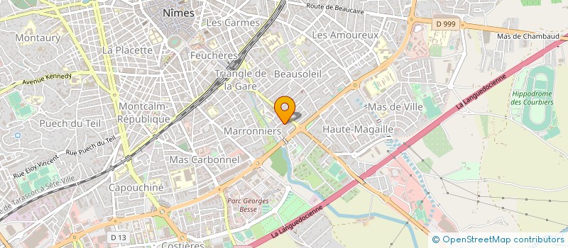 localisation de l'entreprise MONSIEUR FLORIAN LAMENT  NIMES