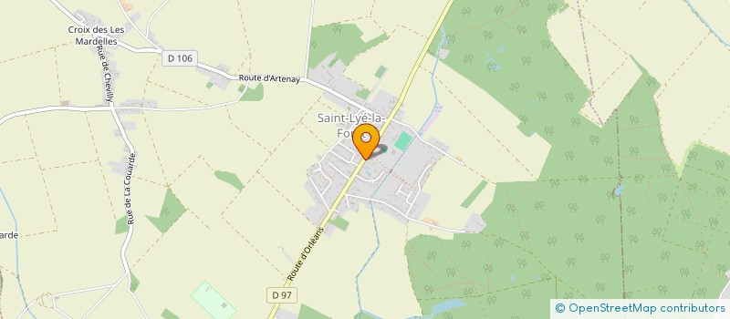 localisation de l'entreprise MONSIEUR FLORIAN LANGLAIS à SAINT-LYE-LA-FORET