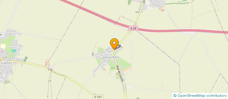localisation de l'entreprise MONSIEUR FLORIAN LANGLET  VAUVILLERS