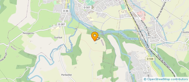 localisation de l'entreprise MONSIEUR FLORIAN LAPLACE  ASSON