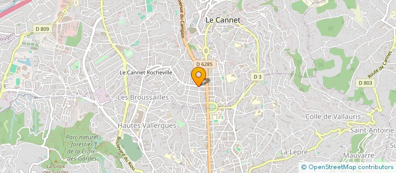 localisation de l'entreprise MONSIEUR FLORIAN LARNAUDIE à LE CANNET