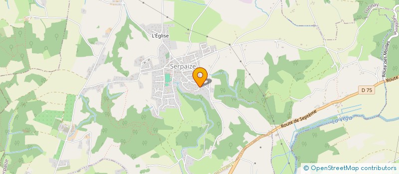 localisation de l'entreprise MONSIEUR FLORIAN LASSERRE  SERPAIZE