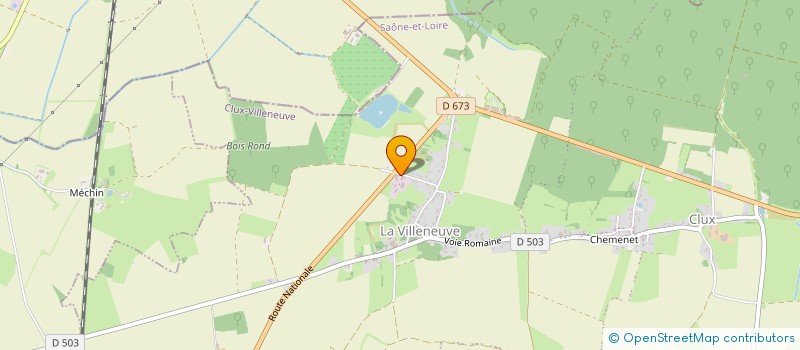 localisation de l'entreprise MONSIEUR FLORIAN LASSONNIERE  CLUX-VILLENEUVE
