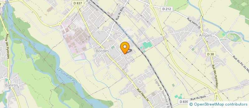 localisation de l'entreprise MONSIEUR FLORIAN LAULHE  ANGAIS