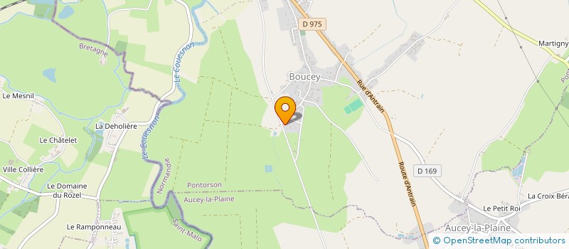 localisation de l'entreprise MONSIEUR FLORIAN LAUNAY  PONTORSON