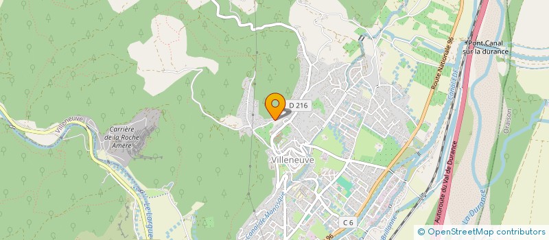 localisation de l'entreprise MONSIEUR FLORIAN LAUQUE  VILLENEUVE