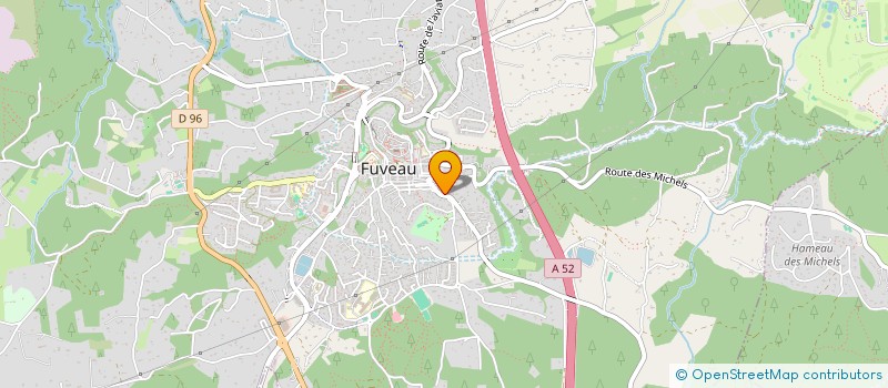 localisation de l'entreprise MONSIEUR FLORIAN LAUREAU  FUVEAU