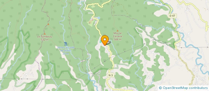 localisation de l'entreprise MONSIEUR FLORIAN LAURENCIN-FELICIA  FORT-DE-FRANCE