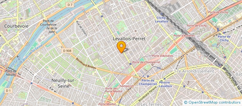 localisation de l'entreprise MONSIEUR FLORIAN LE BORGNE à LEVALLOIS-PERRET
