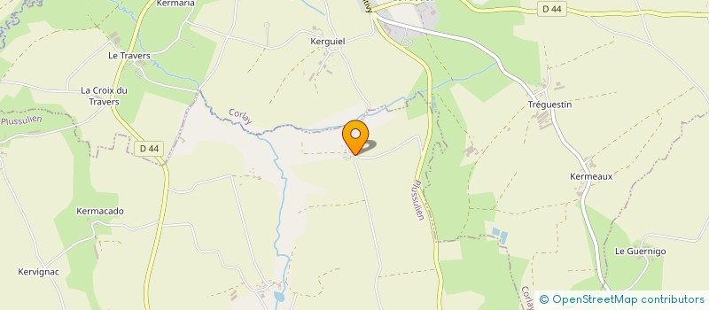 localisation de l'entreprise MONSIEUR FLORIAN LE BOULCH  PLUSSULIEN