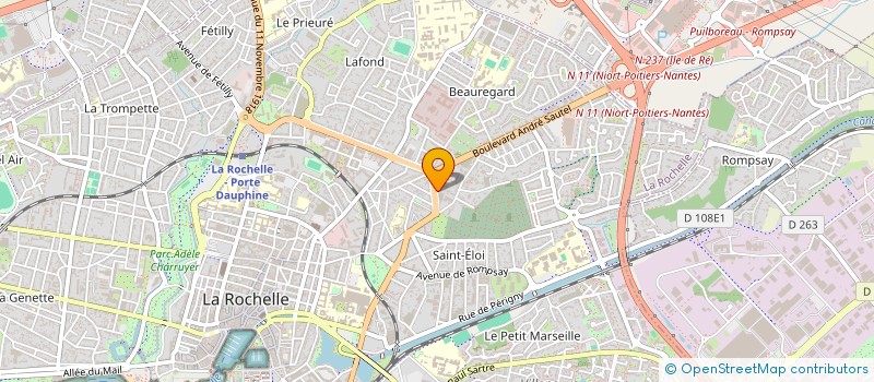localisation de l'entreprise MONSIEUR FLORIAN LE CHAT à LA ROCHELLE