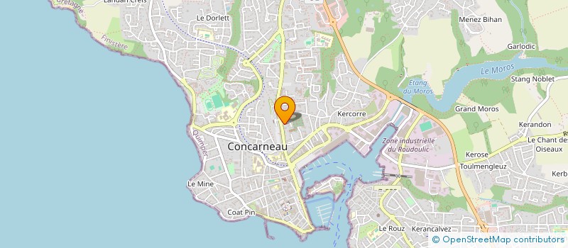 localisation de l'entreprise MONSIEUR FLORIAN LE DEZ à CONCARNEAU