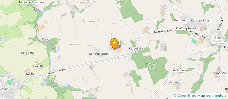 localisation de l'entreprise MONSIEUR FLORIAN LE DU à CARHAIX-PLOUGUER