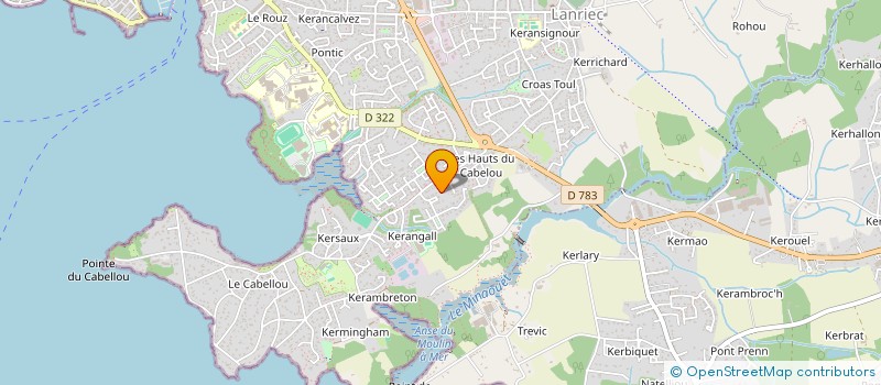 localisation de l'entreprise MONSIEUR FLORIAN LE FEUNTEUN  CONCARNEAU