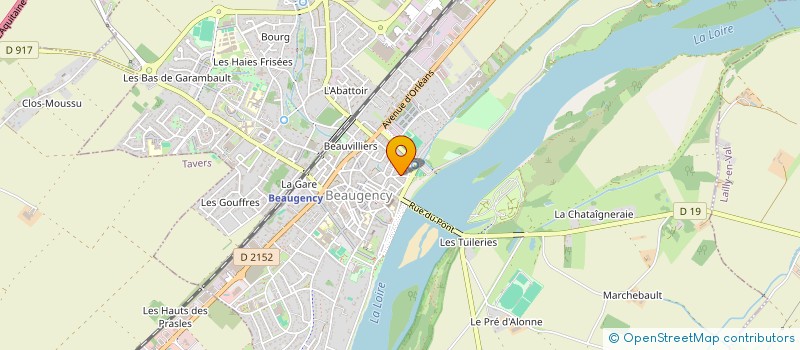localisation de l'entreprise MONSIEUR FLORIAN LE GALL à BEAUGENCY