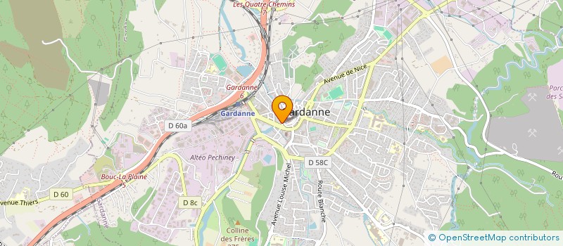 localisation de l'entreprise MONSIEUR FLORIAN LE GALLEE à GARDANNE
