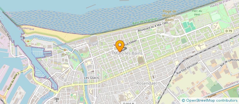 localisation de l'entreprise MONSIEUR FLORIAN LE GUILCHER à DUNKERQUE