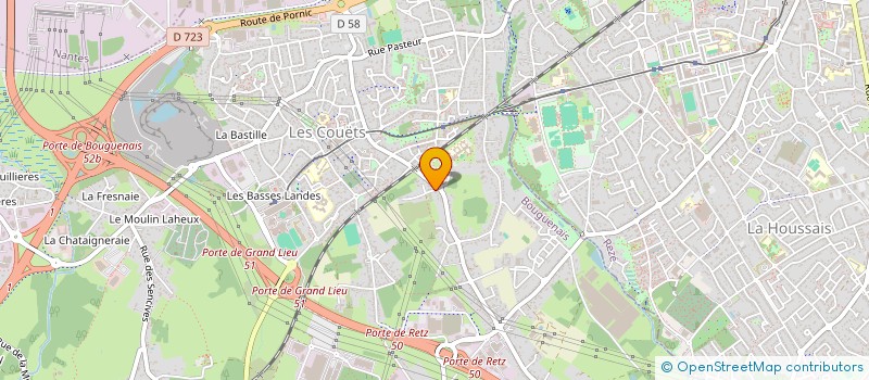 localisation de l'entreprise MONSIEUR FLORIAN LE LOHE à BOUGUENAIS