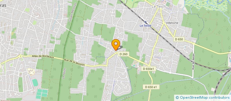 localisation de l'entreprise MONSIEUR FLORIAN LE MOINE  LE TEICH