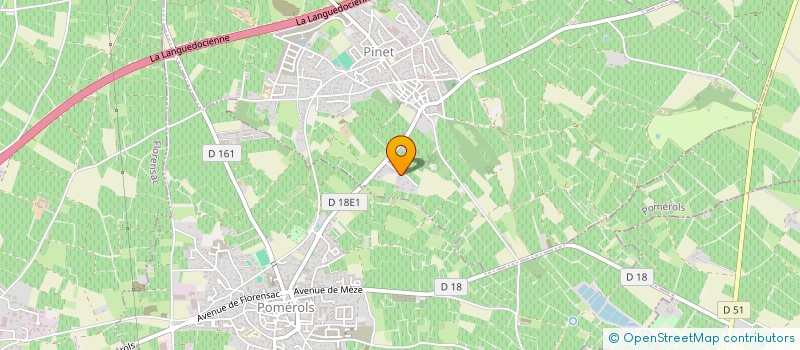 localisation de l'entreprise MONSIEUR FLORIAN LE ROUX  PINET