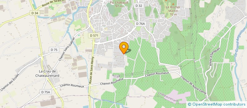 localisation de l'entreprise MONSIEUR FLORIAN LE TIRILLY  CHATEAURENARD