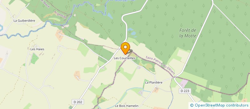 localisation de l'entreprise MONSIEUR FLORIAN LEBEL à SAINT-OUEN-LE-BRISOULT