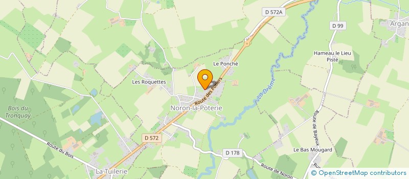 localisation de l'entreprise MONSIEUR FLORIAN LEBLANC  NORON-LA-POTERIE