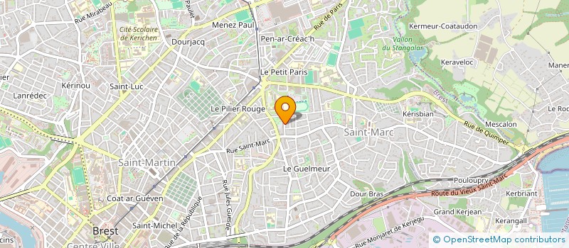 localisation de l'entreprise MONSIEUR FLORIAN LEBLANC-JEZEQUEL à BREST