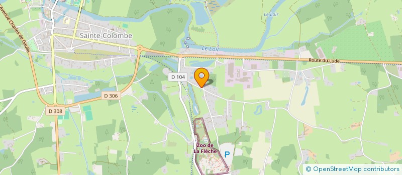 localisation de l'entreprise MONSIEUR FLORIAN LEBOUCHER  LA FLECHE