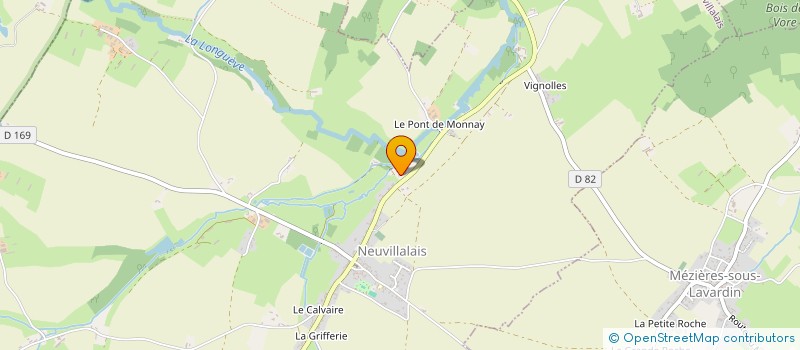 localisation de l'entreprise MONSIEUR FLORIAN LEBOULEUX  NEUVILLALAIS