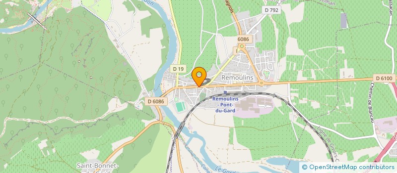 localisation de l'entreprise MONSIEUR FLORIAN LEBOURGEOIS  REMOULINS