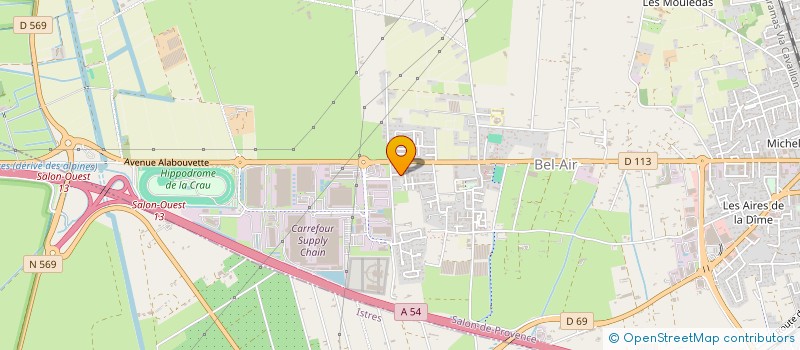 localisation de l'entreprise MONSIEUR FLORIAN LECA  SALON-DE-PROVENCE