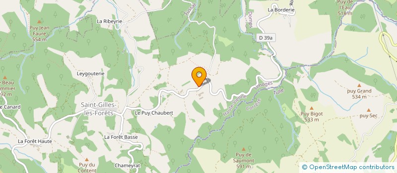 localisation de l'entreprise MONSIEUR FLORIAN LECOMTE à SAINT-GILLES-LES-FORETS