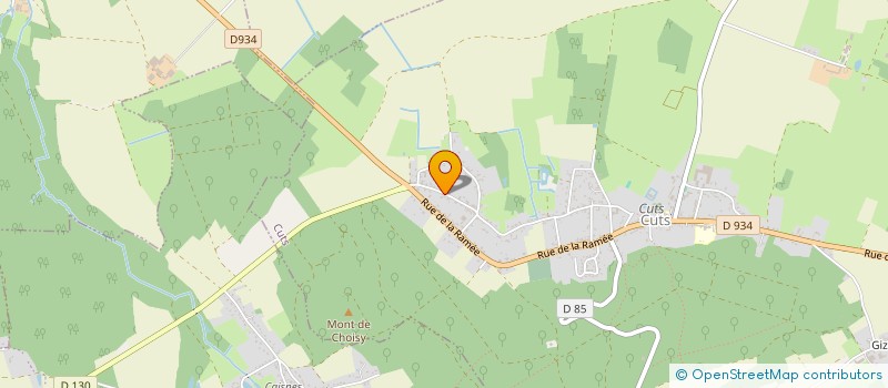 localisation de l'entreprise MONSIEUR FLORIAN LECOQ  CUTS