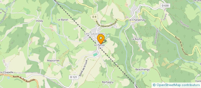 localisation de l'entreprise MONSIEUR FLORIAN LEDAIN  COURS