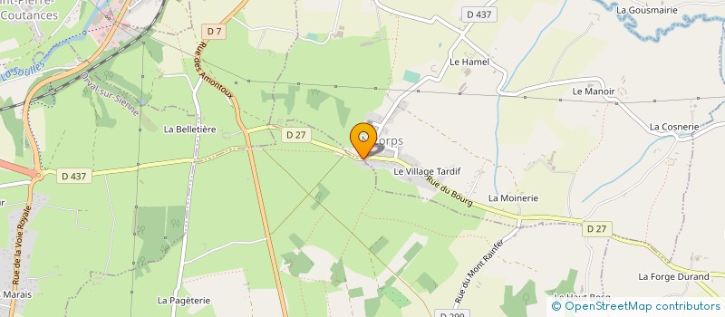 localisation de l'entreprise MONSIEUR FLORIAN LEDENTU  NICORPS