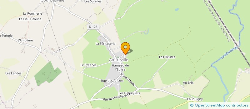 localisation de l'entreprise MONSIEUR FLORIAN LEDENTU à CARENTAN-LES-MARAIS