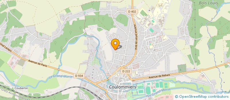 localisation de l'entreprise MONSIEUR FLORIAN LEDROIT à COULOMMIERS