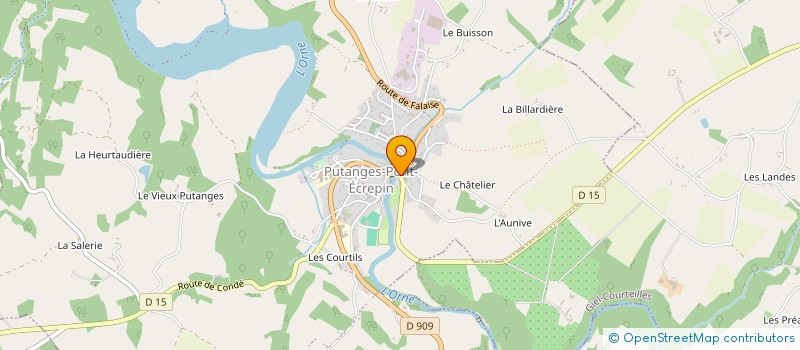 localisation de l'entreprise MONSIEUR FLORIAN LEFEBVRE à PUTANGES-LE-LAC