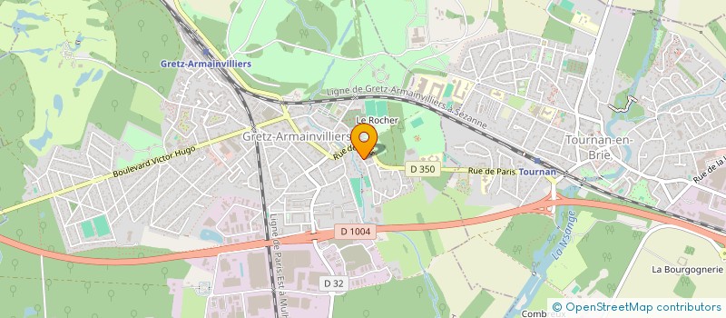 localisation de l'entreprise MONSIEUR FLORIAN LEFEBVRE  GRETZ-ARMAINVILLIERS